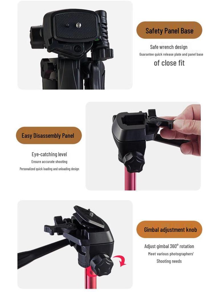 Tragbares Teleskop-Mini-Stativ: Multifunktionaler Desktop- & Bodenständer-Handyhalter für Live-Übertragungen.