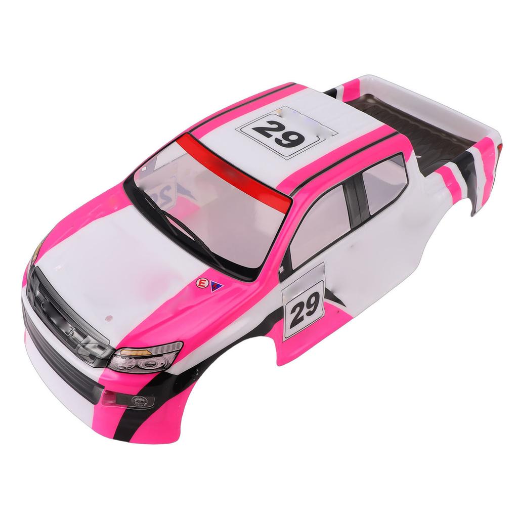 RC Car Shell Universal Cool Remote Control Truck Body Shell for 1 10 RC Car 26cm Wheelbase No.29 Roseate White