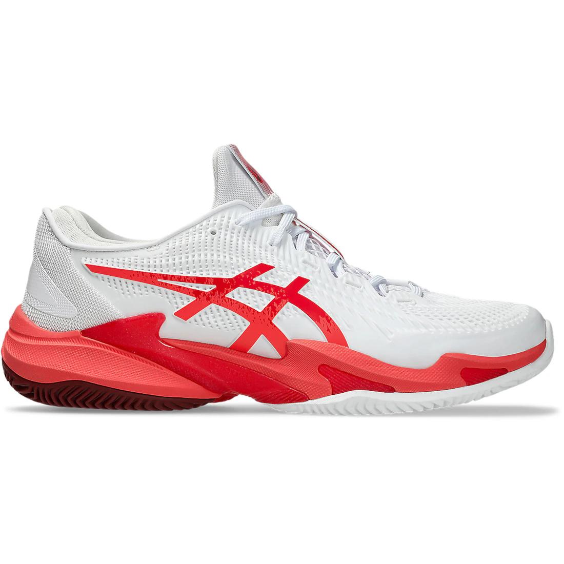 

Sneaker ASICS Court FF 3 Novak Clay White Electric Red(1041A521-966) 42