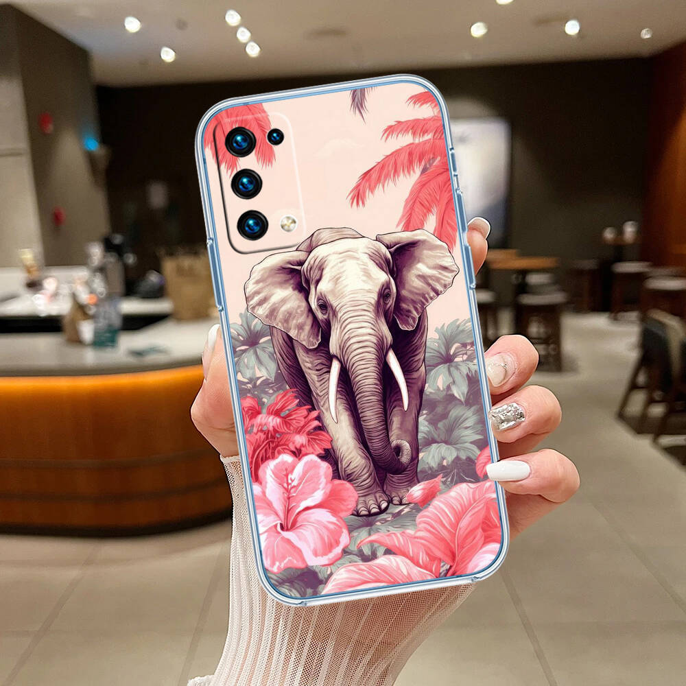 Tier Elefant Handyhülle für Motorola G14 G15 G24 G30 G31 G32 G34 G41 G42 G51 G52 G50 G60S G60 G62 G72 G71 G73 G84 G85 G200 E32