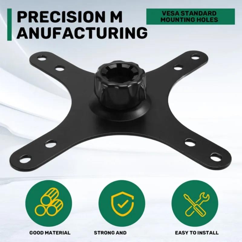 Articulating Ball Head VESA Monitor Mount 360 Degree Rotate Multiple Angle Adjustment for Flexible Viewing Positions