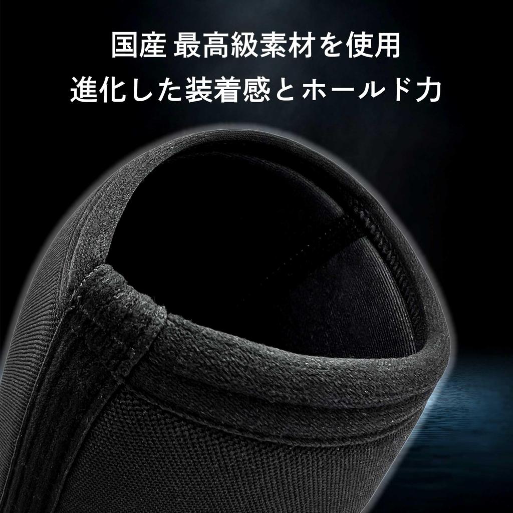 AZLIV Knee Sleeves for Strength and Gym 7mm PRO Specifications PRO, Training, Squats, Use, (Gunmetal, XL)