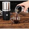 Portable Electric Conical Burr Coffee Grinders, Spice Grinder Electric, Bean Grinder,USB Rechargeable Coffee Maker Stainless Steel Coffee Bean