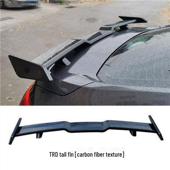 Toyota Camry TRD Sports Style Seagull Rear Wing Modification