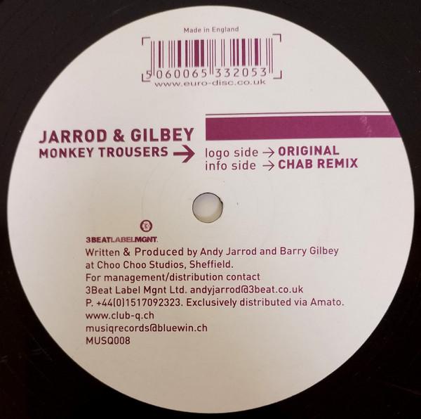 

12-дюймовая пластинка JARROD GILBEY Monkey Trousers MUSQ008 Musiq 2004 Швейцария Танцевальная Электроника Б/у