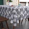 Embroidered Tablecloth with Hollow Multi Size Dust-proof and Anti Slip High-end Long Strip Tablecloth, Nordic Hollow Tablecloth