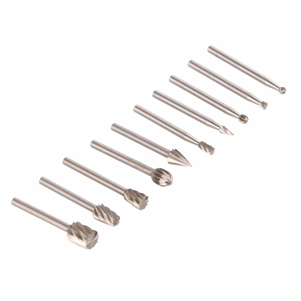 Rotary Files High Speed Steel Wood Carving Rasp for Power Tools Woodworking Engraving