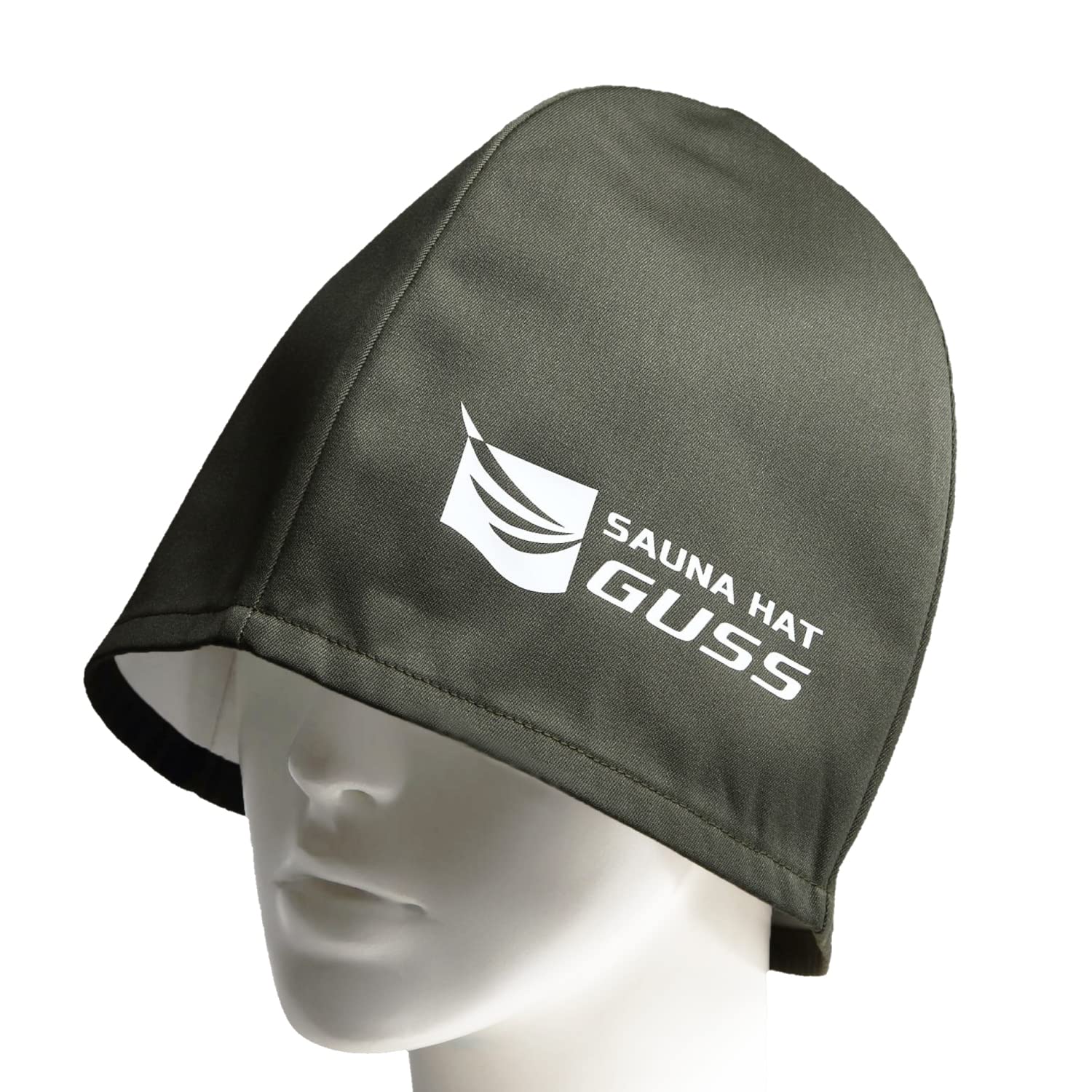 

HAT Sauna in washing machine and in Japan [SAUNA GUSS] Hat/Washable dryer/Made (Khaki Green, M)
