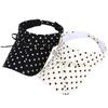 Bow Decor Sun Hat Polka Dot Duckbill Cap Sweet Visor Hat  Outdoor Travel Beach