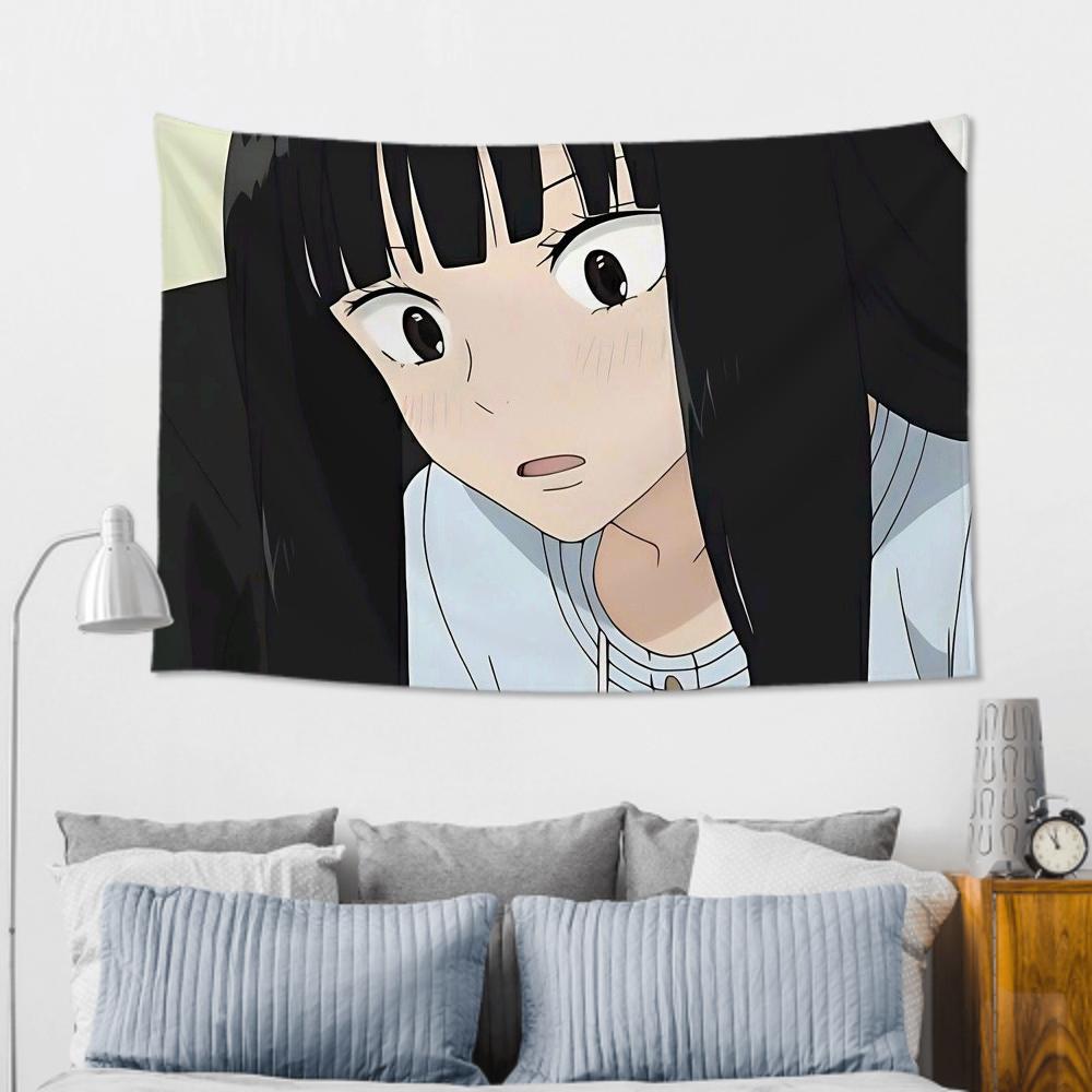Comics Love Sawako Tapestry Room Decor Wall Cloth Party Hanging Background Room Decor Baby Room