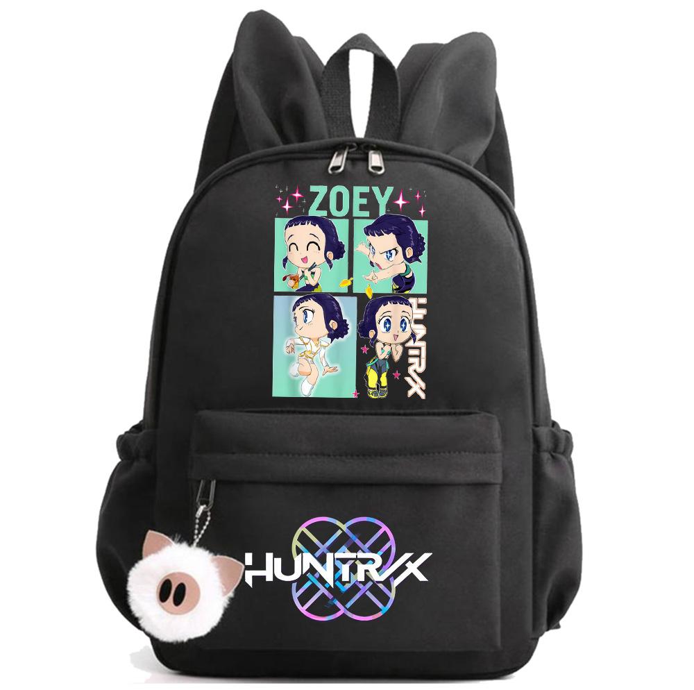 

K-Pop Printed Waterproof Backpack Student Teenager Bookbag for Boy Girl Bookbag Schoolbag Women Large Capacity Travel Bag Kid Gift Mochila