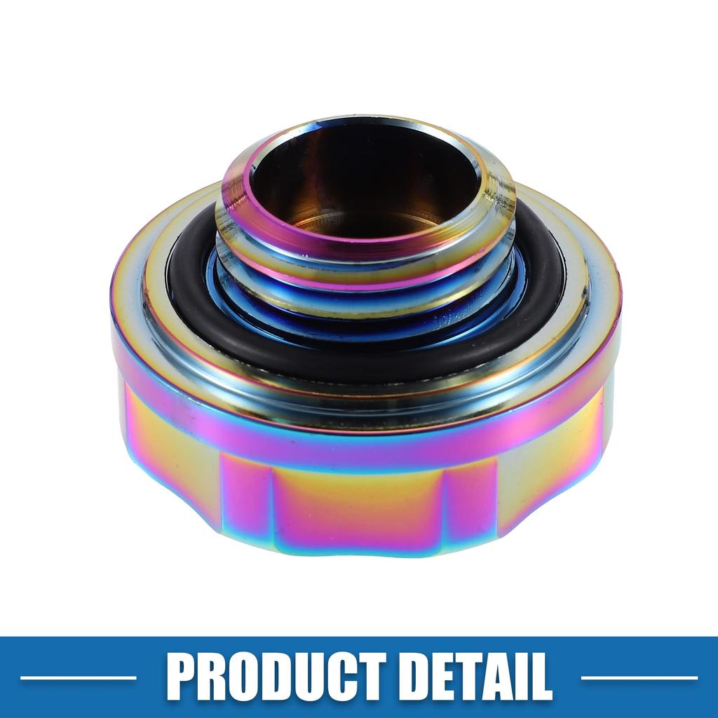 A ABSOPRO Car Filler Cap Engine Modified Tank Cover Engine B Series Engine D Series Multicolor