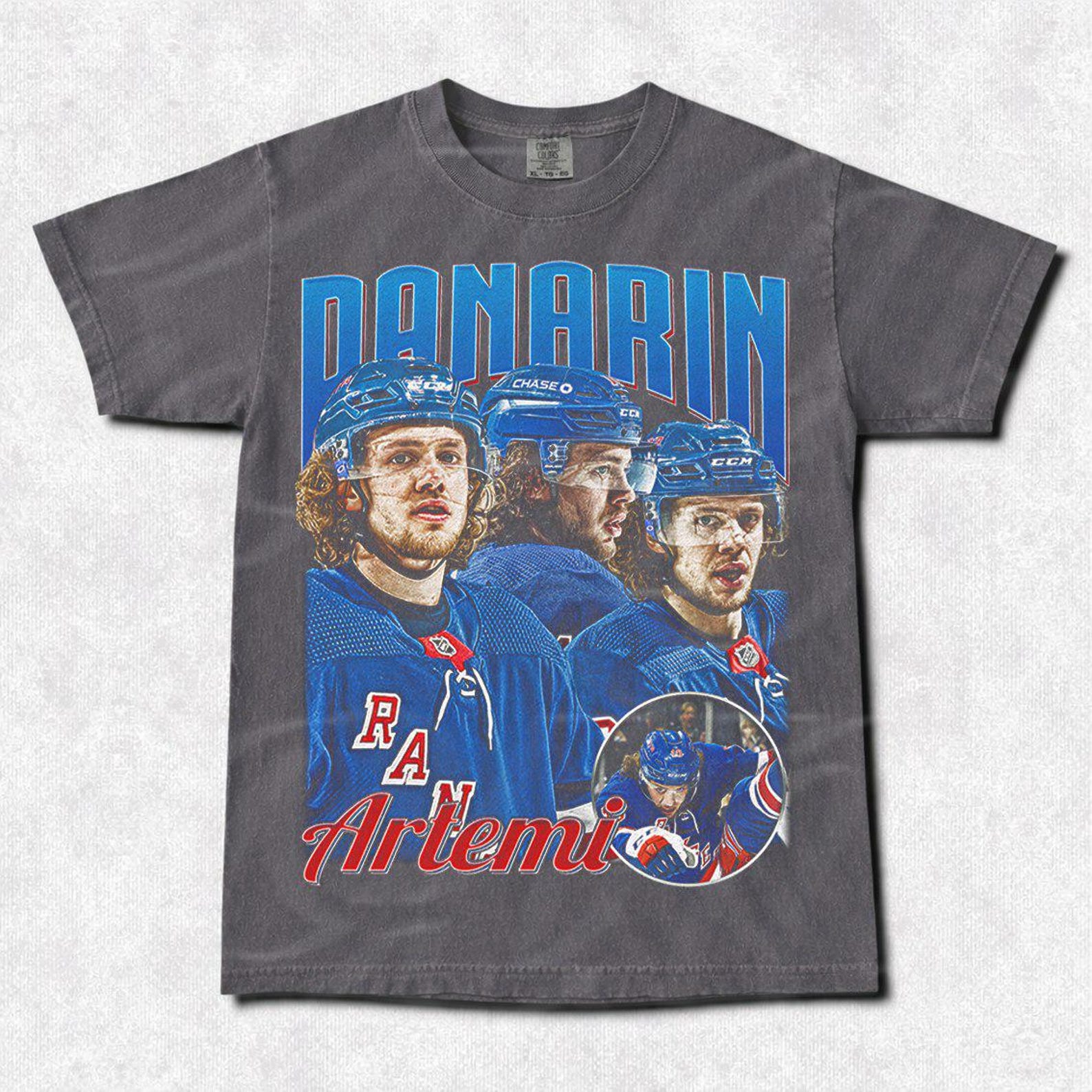 Artemi Panarin Vintage Hockey T-Shirt, Unisex Sportswear FD L