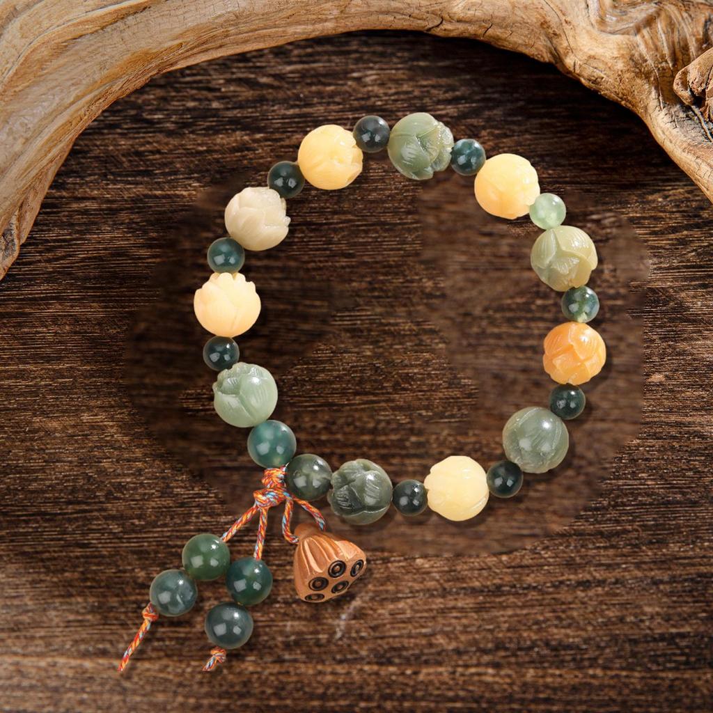 Bodhi Lotus Bracelet Hand for Women Teens