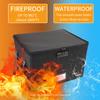 Fireproof Document Bag Fireproof Waterproof Storage Box with Lock Suitable for Hanging Letter/Legal