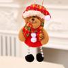 Cute Hugs The Tree Doll Santa Claus Snowman Christmas Tree Ornament Festive Decor Noel Atmosphere Cloth Xmas New Year 2025