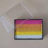 30g Customized Face Painting Colorful Rainbow Cake Split Fluorescent Water Activated  Body Art