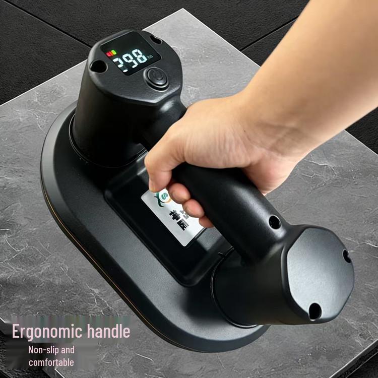 Dual Motor Electric Vacuum Suction Cup with Digital Display for Heavy Duty Tile and Glass Handling