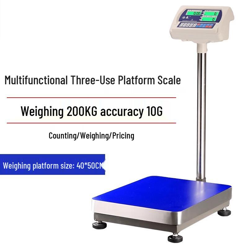 

Haozhan 200kg Commercial Electronic Platform Scale