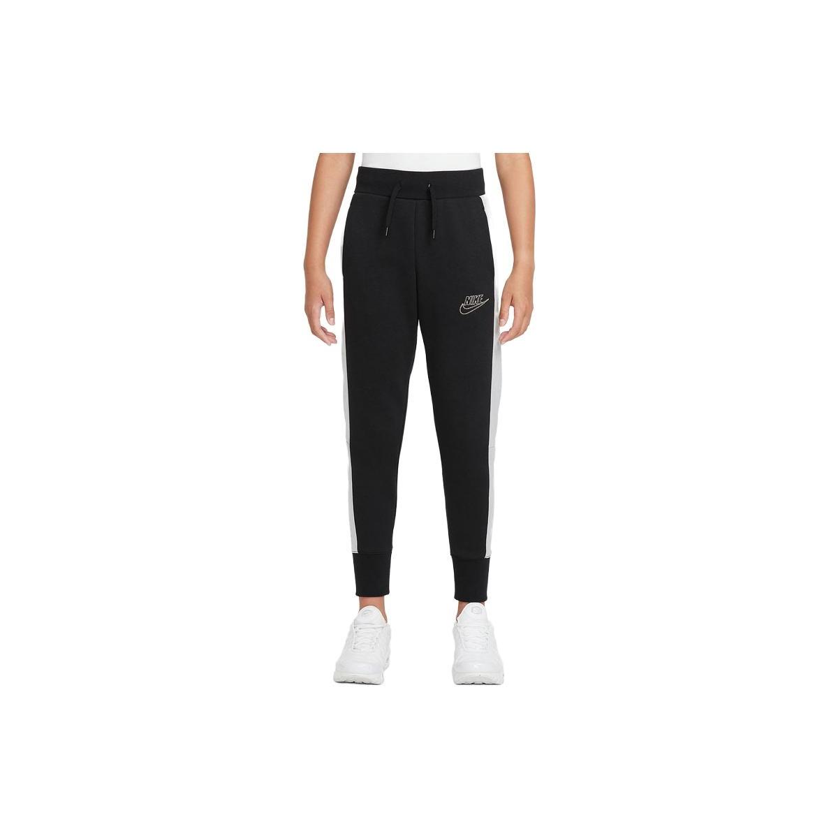 (GS) G Nike Sportswear Club FLC Pant ICONCLASH Black Kids DJ5834-010 S