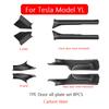 For Tesla Model YL 2026 TPE Front Rear Door Sill Protector Threshold Strip Waterproof Anti-kick Guard Panel Interior Accessories