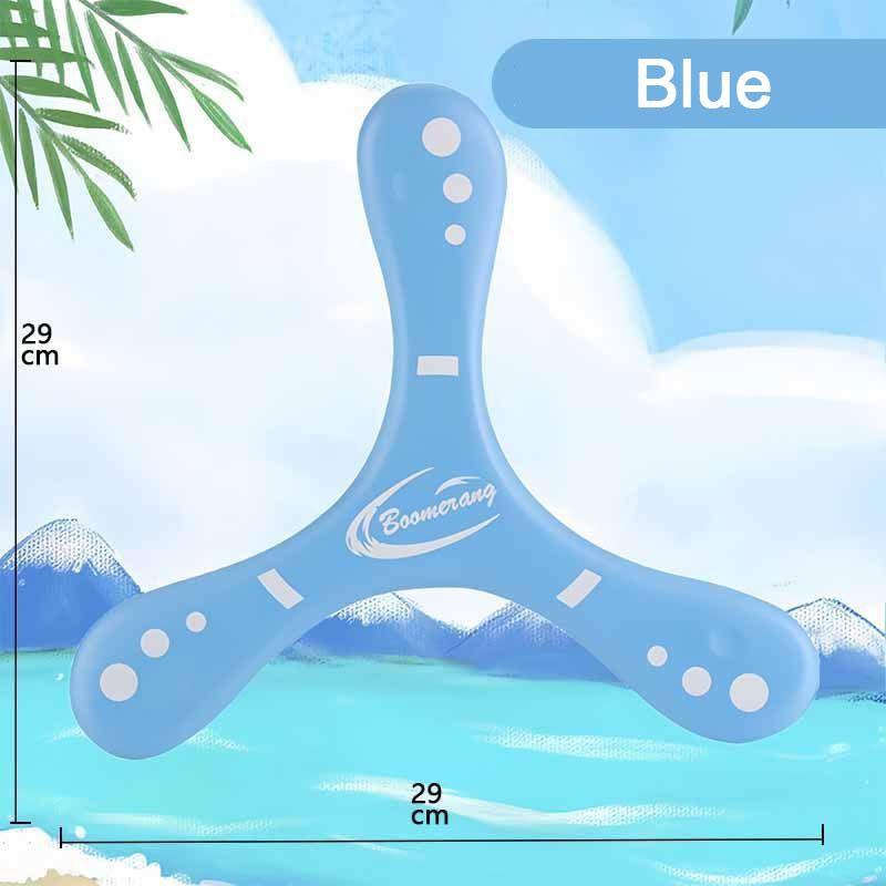 Children's Outdoor Sport Soft EVA Boomerang Flying Disc Hand Throw Spinner Interactive Parent-Child Game Decompression Toy Gifts