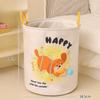 Foldable Toys Storage Basket Large Capacity Dirty Clothes Organizer Cute Laundry Basket  Household