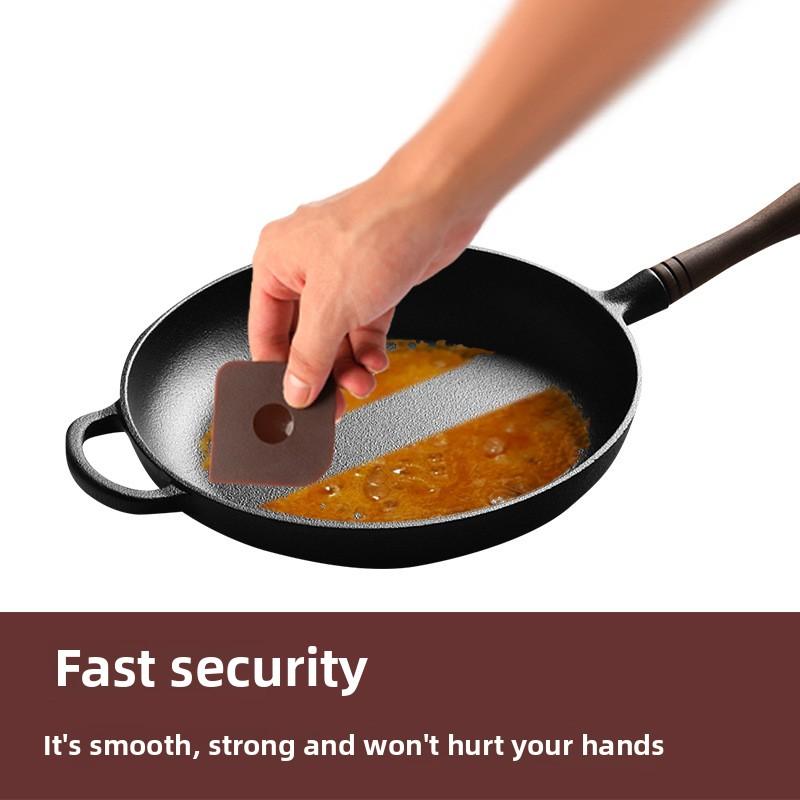 Multi Purpose Plastic Scraper Clean Pots Pans Cut Cakes Remove Dough Residue Clean Stove Stains Non Scratch Kitchen Tool No Scra