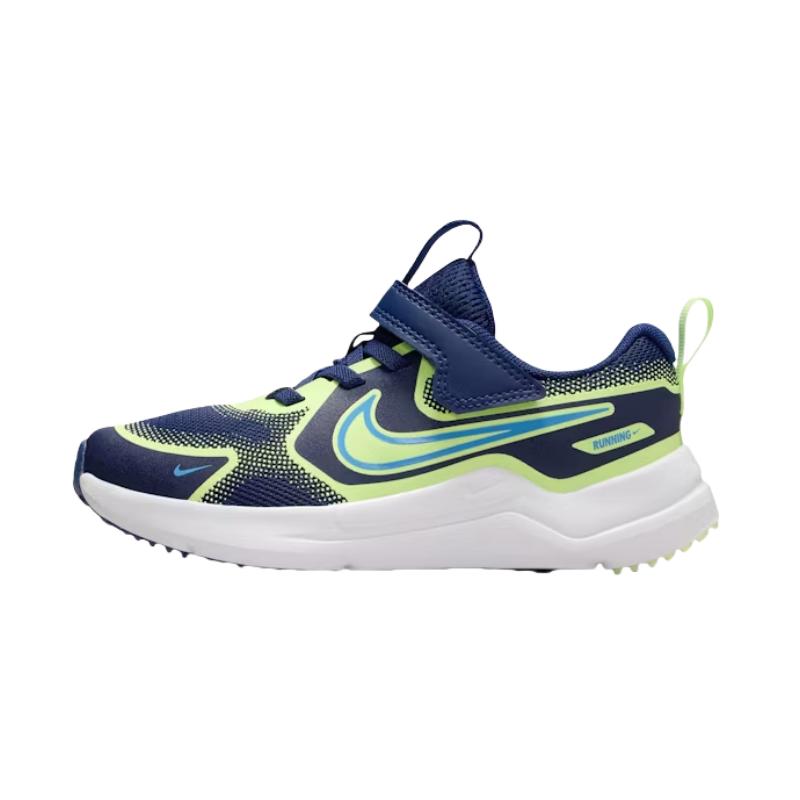 Nike Cosmic Runner PS Blue Void Barely Volt Kids Sneakers University-Blue HM4400-403