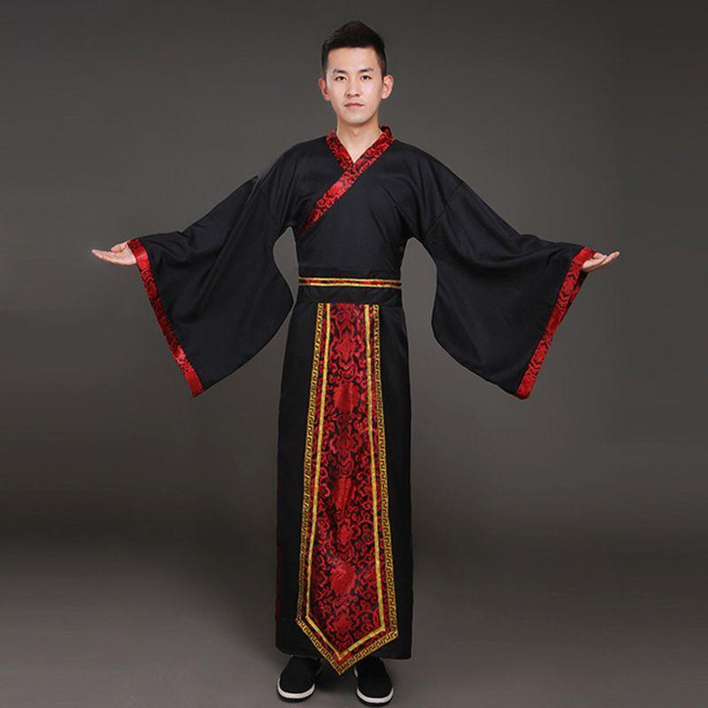 Exquisite Ancient Chinese Traditional Hanfu Costume For Men With Perfect Stitches