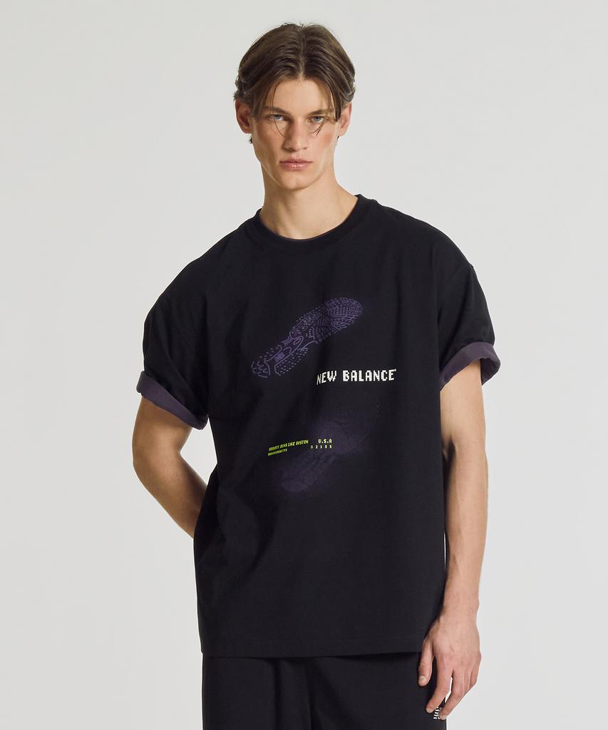 Nyuballanseu Nbneg31703 / Uni Trackster Short Sleeve T-Shirt (Black)