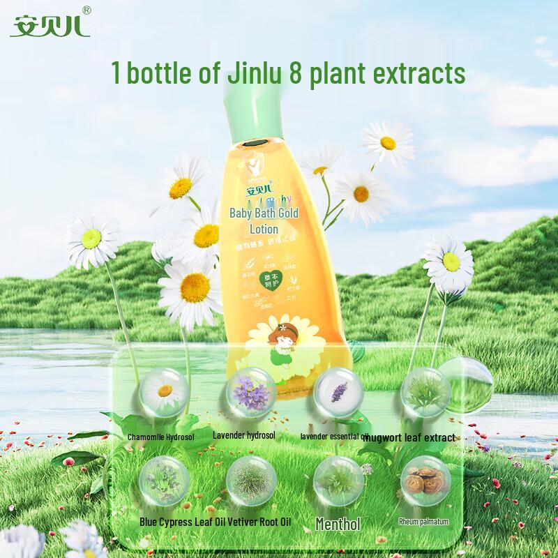 Anbeier Baby Summer Soothing Bath Lotion