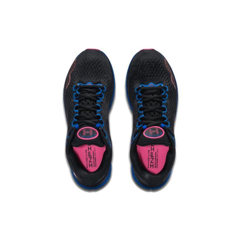 Under Armour HOVR Infinite 4 Comfortable Low-Top Casual Running Shoes Women sneaker Black Pink 3026581-001