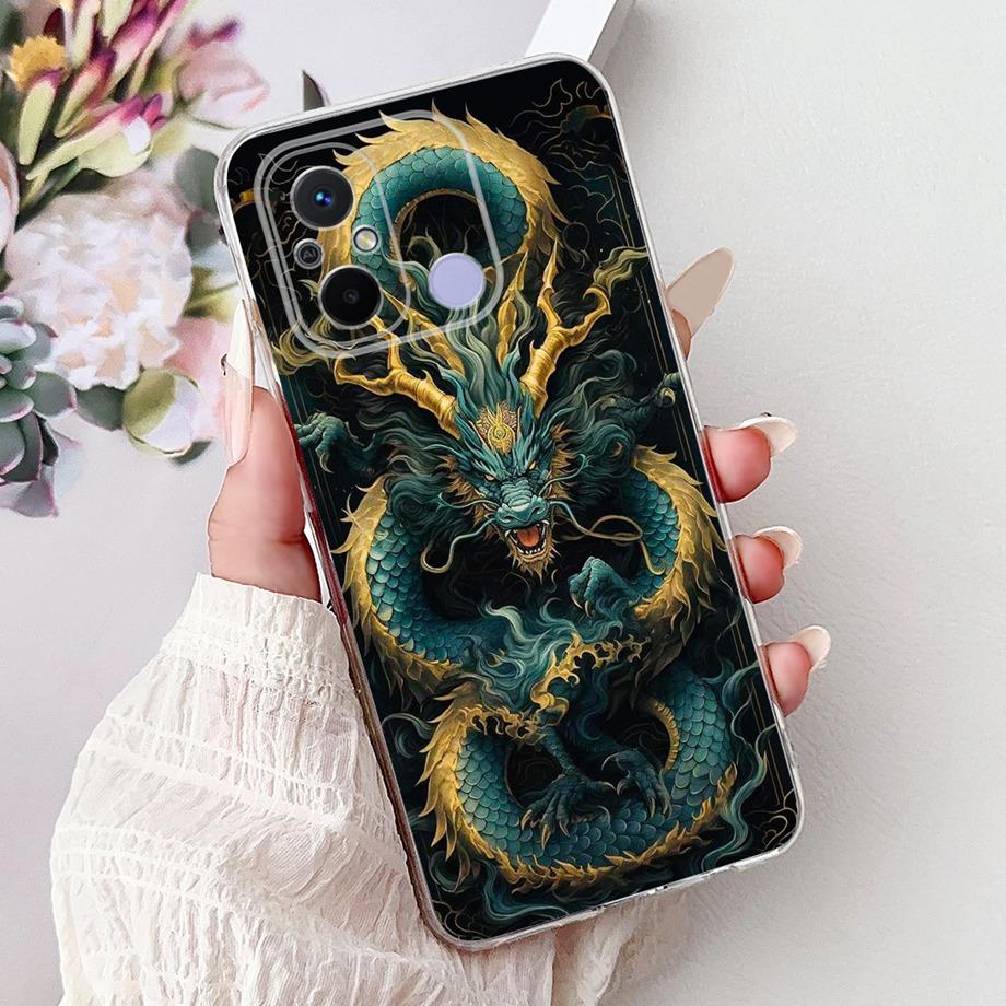 For Xiaomi Redmi 12C Case Cute Cat Luxury Butterfly Painted Cover 6.71'' Soft Silicone Phone Cases For Redmi 12C Redmi12C Fundas