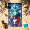 Final Fantasy (5) Theme Beach Towel Sand Resistant Soft And Comfortable Suitable For The Pool Camping Yoga And Diving A Travel