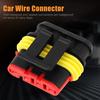 5 Kits 4pin Way Sealed Waterproof Electrical Wire Connector Plug for Car Automobile