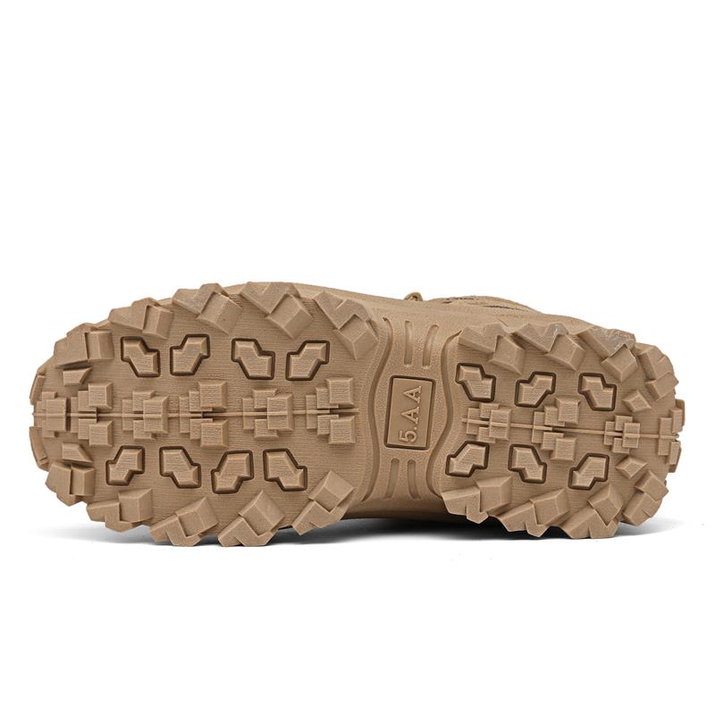 Vojenské taktické boty Desert Combat Outdoor Army turistické boty Vodotěsné cestovní boty Kožené pánské kotníkové boty