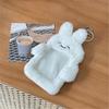 Soft Plush Photocard Holder ID Credit Case with Keychain Cartoon Pendant 3 Inch Photo Card Holders Card Protector School