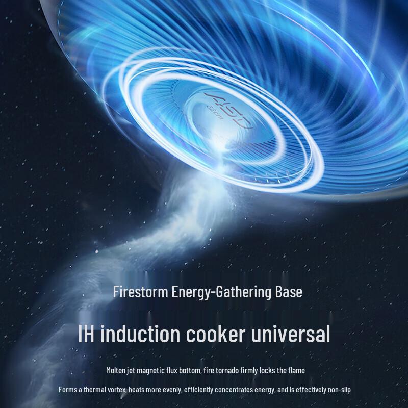 ASD Titanium Crystal Non-stick Wok