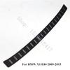 For BMW X1 E84 2016 2017 2018 ~ Stainless steel styling Rear Bumper Protector Sill Rear boot guard Trim car Accessories