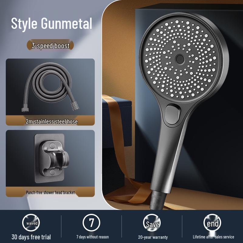High-Pressure Large Panel Shower Head Set for Powerful Water Flow