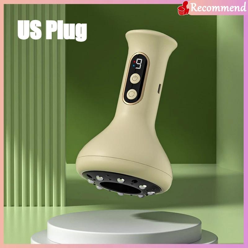 

Intelligent Heating Scraping Instrument Electric Cupping Device Negative Pressure Vacuum Suction Beauty Healthy Body Massage