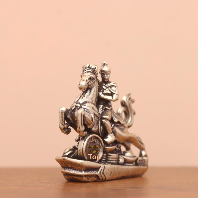 

Bronze Horse Desktop Decoration Living Room Tea Table Sculpture Metal Craft Home Decorations