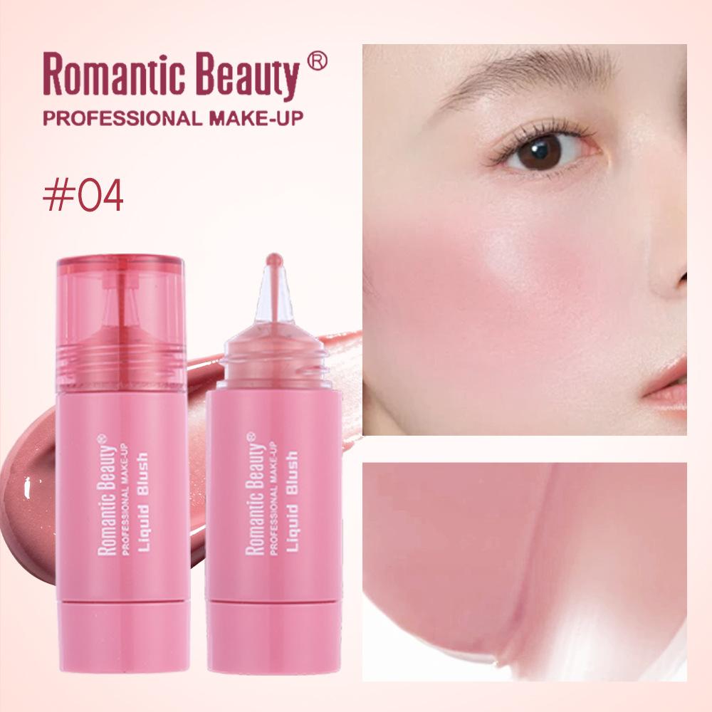 Liquid Blush Matte Pink Rouge Multi-Use Makeup Long-Lasting Easy To Color Beauty