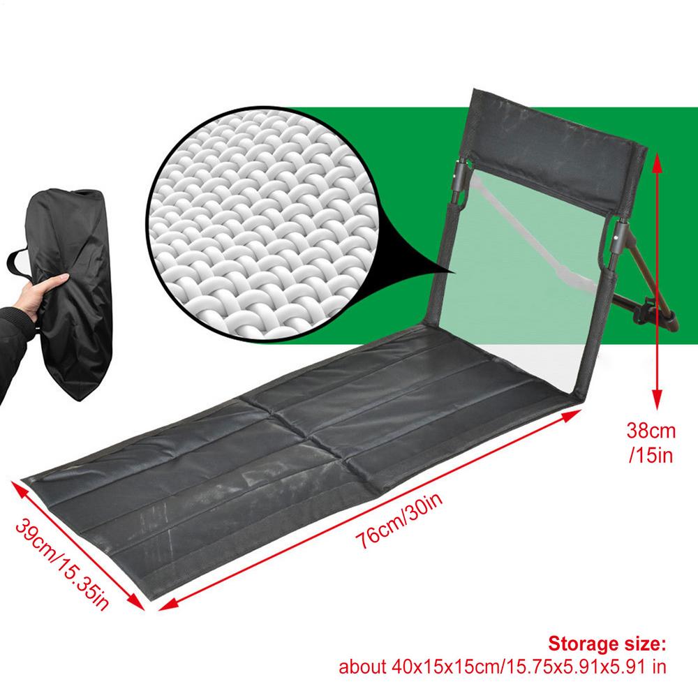 Foldable Lounge Chair Folding Poolside Mat Lounge High-Density Beach Chairs For Adults Kids Outdoor Camping Picnic Lawn Poolside