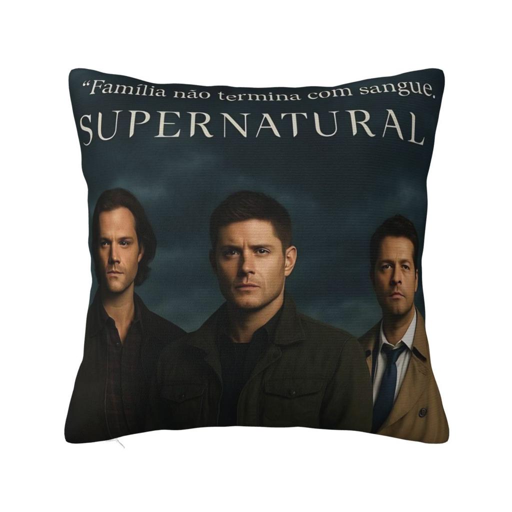Dean Winchester Supernatural Television Pillow Cover Cushion Cover Pillow Case Kawaii Pillowcases For Sofa Home Decoration