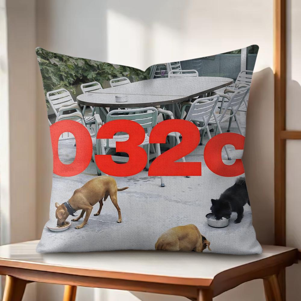 Brand c Cushion Cover Natural Linen Organic Fabric DoubleSided Printing Couch Pillow Covers Home Decor