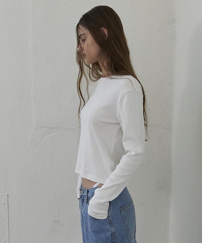 Eine A Long Sleeve T-Shirt (Ivory)