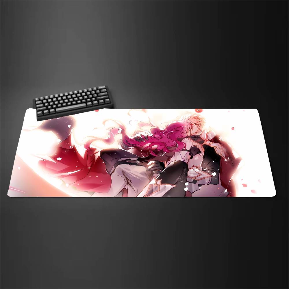 Manga V-Villains Are Destined To Die Mousepad Non-slip Suitable For Office Computers Laptops E-sports Game Desk Mats XXL Keyboa