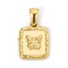 2 PCs 304 Stainless Steel Retro Charm Gold Plated Key Cross Wing Butterfly Pendant For DIY Necklace Bracelet Jewelry Making